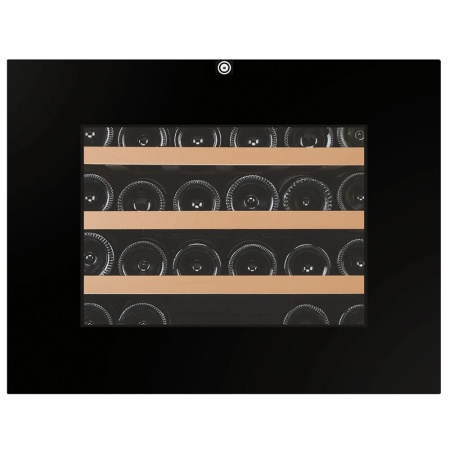 Винный шкаф Dunavox DXB-24.51B.TO открытие нажатием, в колонну